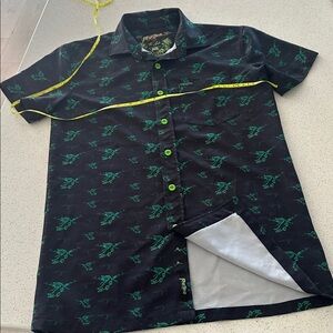 RetroRifle Brand XS The Gator Men’s Button Up